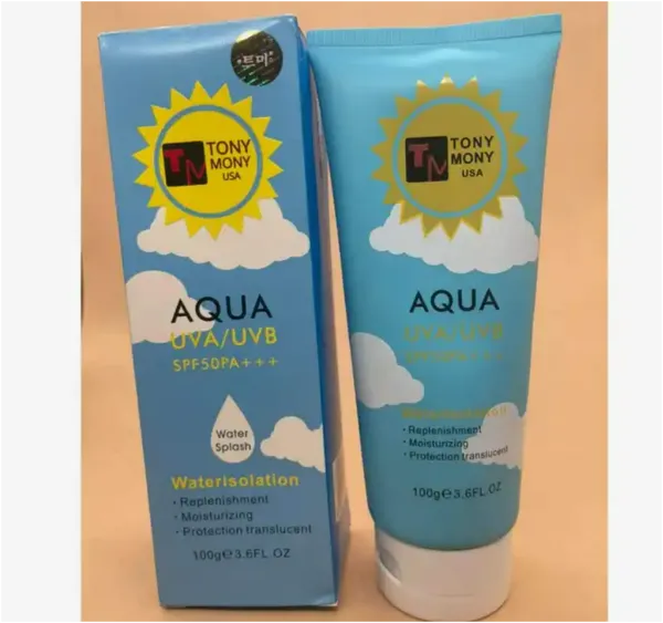 TM Aqua UVA/UVB SPF 50 PA++ Water Boost Moisturizing Sunblock for Oily Skin 100g