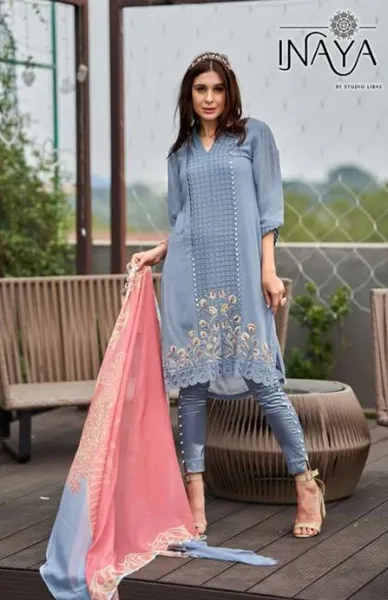 Pure Georgette Stylish Wear Pret Kurtis