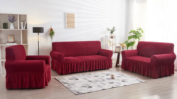 Sofa Cover Set (3+1+1)