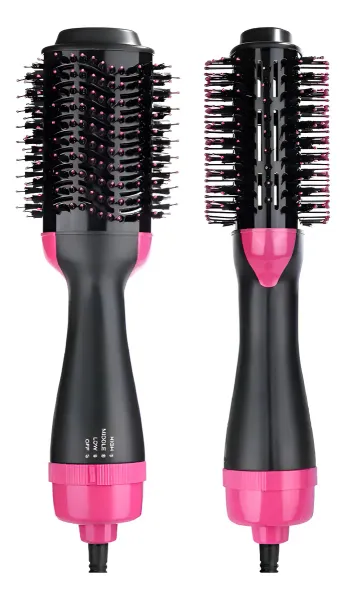 One-Step Electric Hot Air Hair Dryer & Volumizer Brush – Hair Styling Comb for Drying, Curling & Straightening