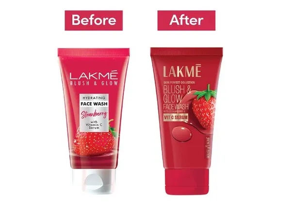 Lakme Blush & Glow Peach Gel Face Wash 100% Real Peach Extract (100g)