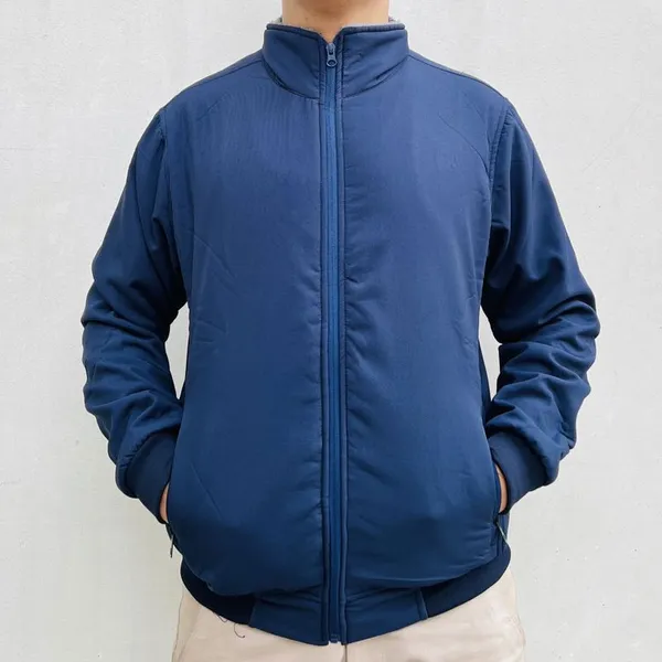 Comfortable Full Zip Up Bomber Jacket