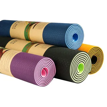TPE Double Color Yoga Mat 183*61*0.6cm