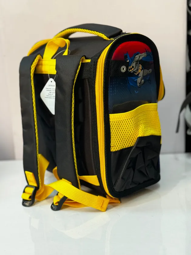 Small Size Kindergarten Kids Batman Bagpack For Montessori Kids | SY Bazzar