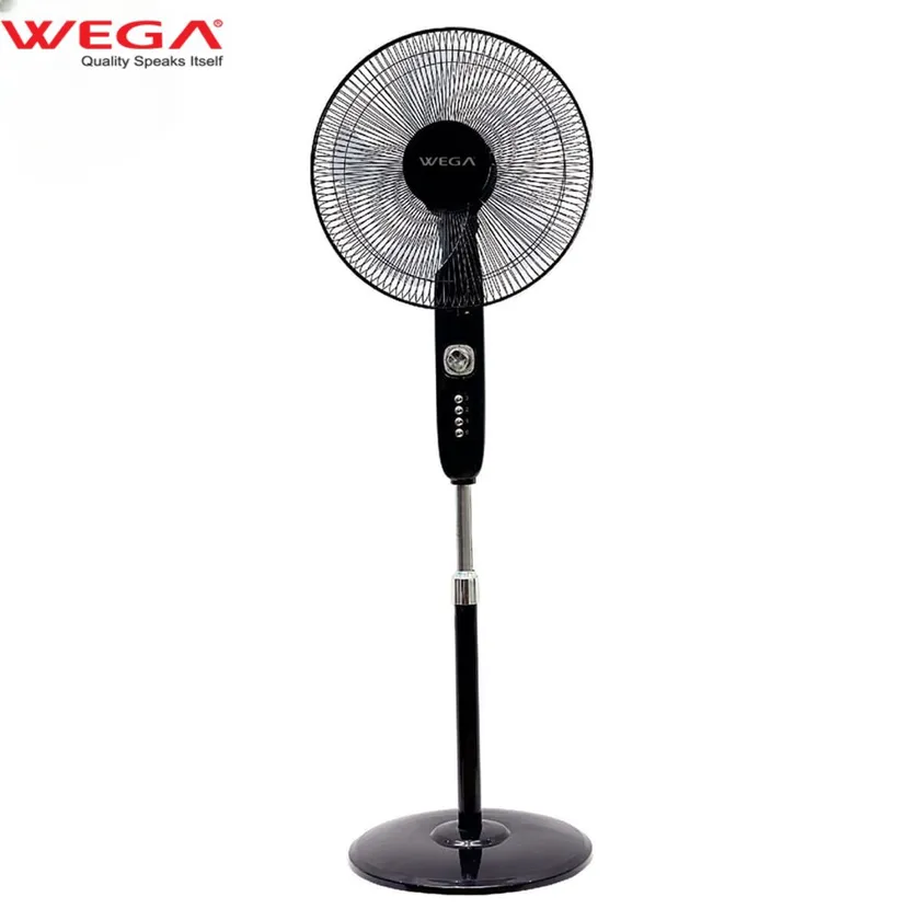 Wega (W-1602) 16 Inch Stand Fan With Timer