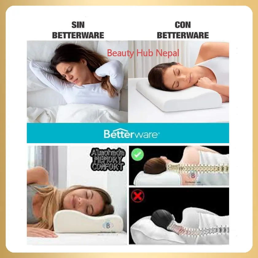 Fashion betterware almohada memory confort