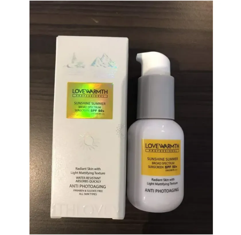 Lovewarmth Professional Sunshine Sunscreen