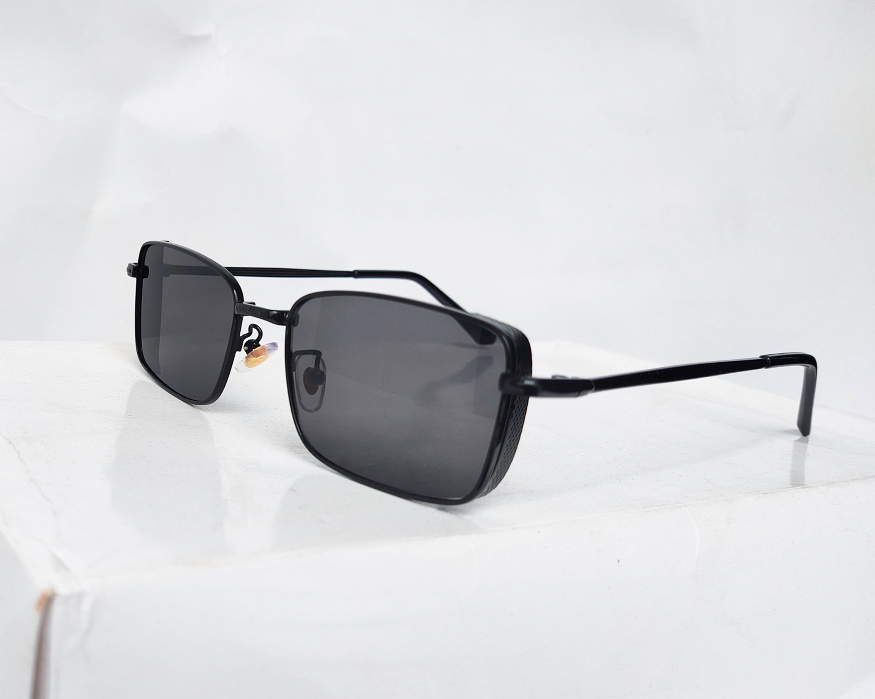 Big Bag - Trendy Metal Frame Square Shape Unisex Sunglasses