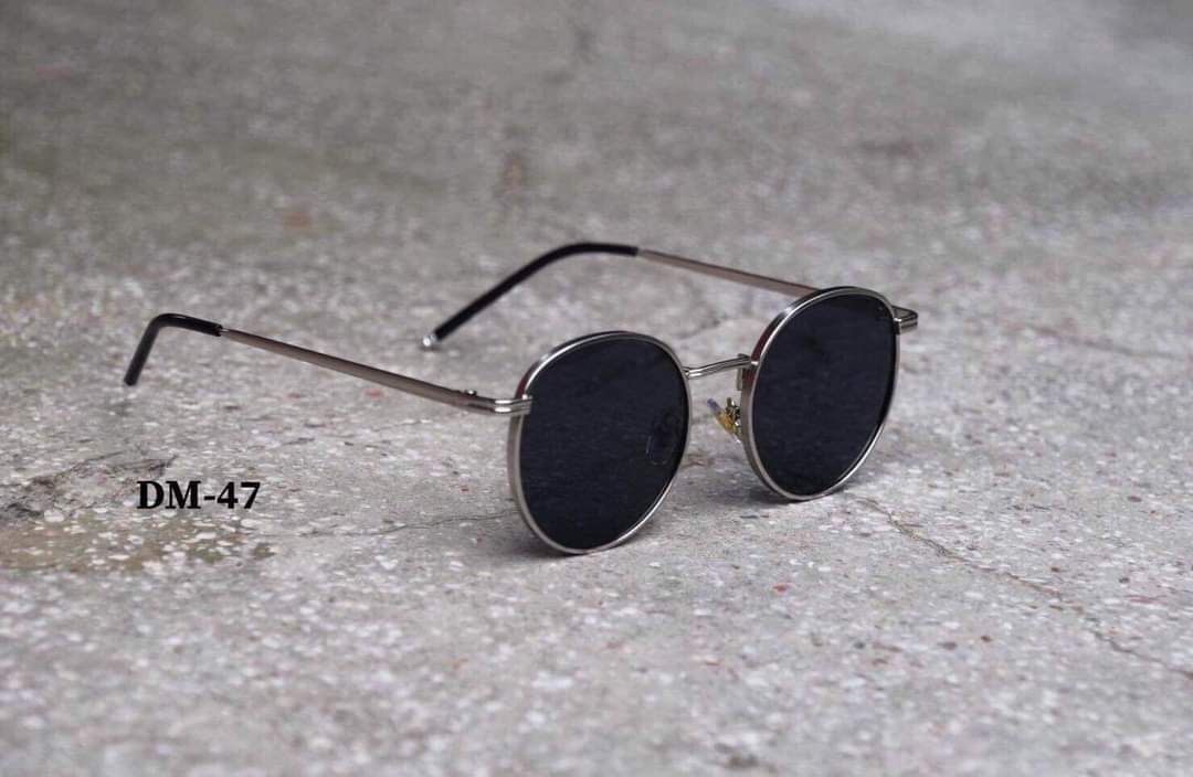 Top and Trendy Silver Metal Frame Round Sunglasses For Men