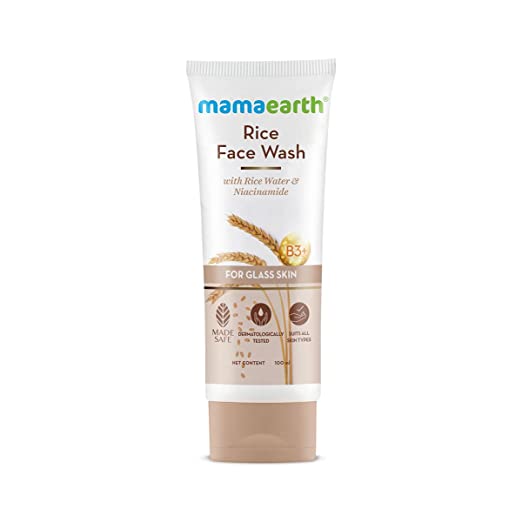 Mamaearth Rice Face Wash 100Ml