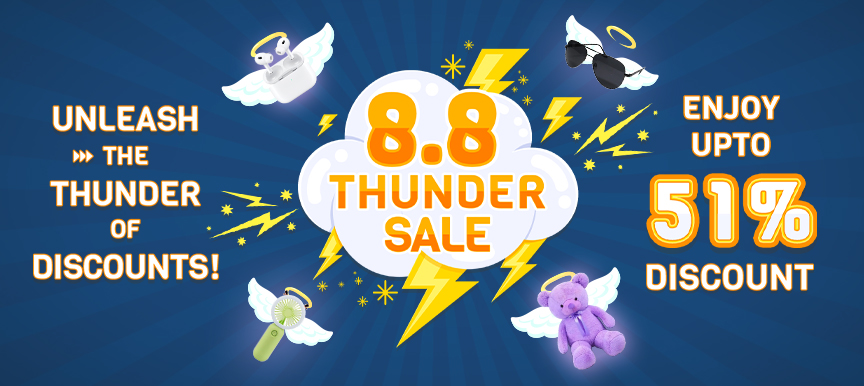 π¨ 8.8 Thunder Sale 2025 is Here β Shop Big, Save Bigger at SY Bazzar! π₯